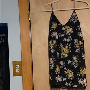 Dress Floral Black